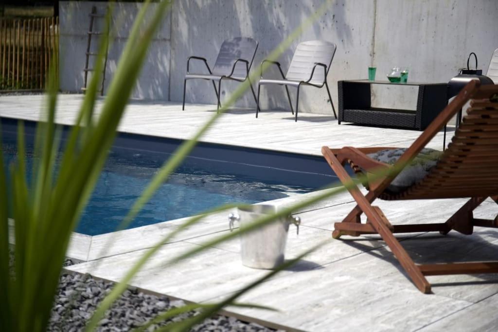 Le Pavillon D'Ete 4* - Elegant Et Lumineux Villa Saint Alban Auriolles Eksteriør bilde